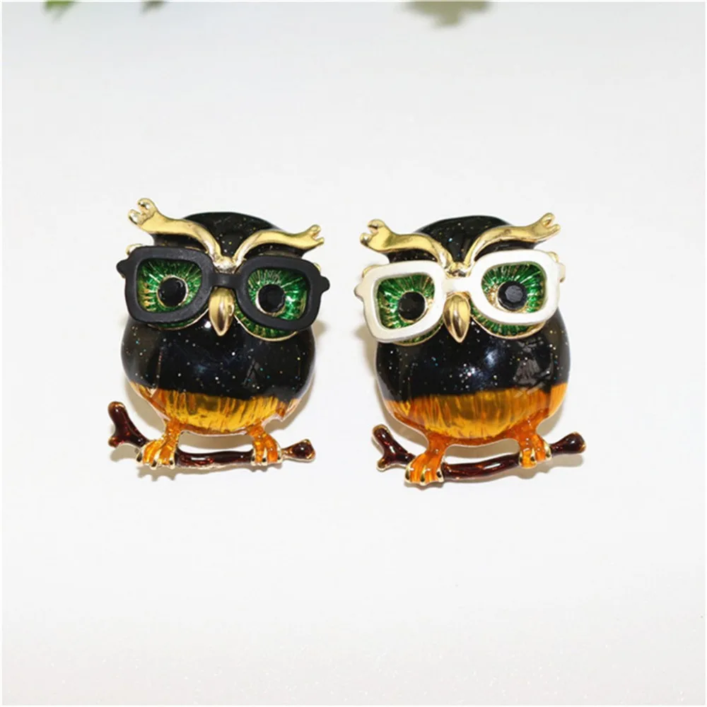 Мужская/Мужская брошь в стиле ретро эмалированная виде совы пилота 2020|Броши| |