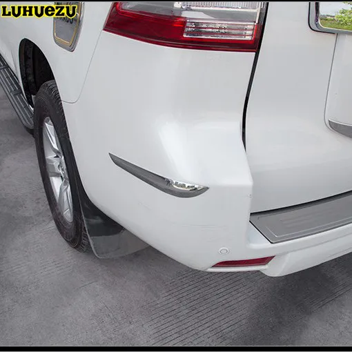 Накладка на передний и задний бампер для Land Cruiser Prado 150 2014 2017|trim cover|front rear bumperrear bumper