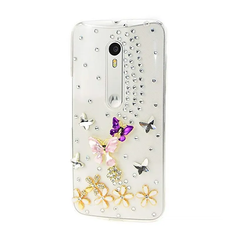 Для Motorola Moto one DIY прозрачные чехлы с бриллиантами G4 G6 E4 G5S G5 E5 plus G7 Plus play Z3 Z2 Play moto p30