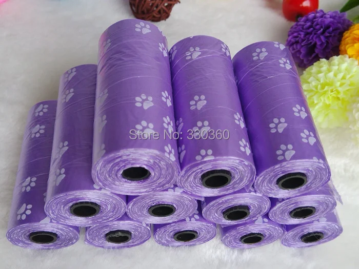 Рождественская Акция! 2 рулона биоразлагаемые мешки для выгула собак