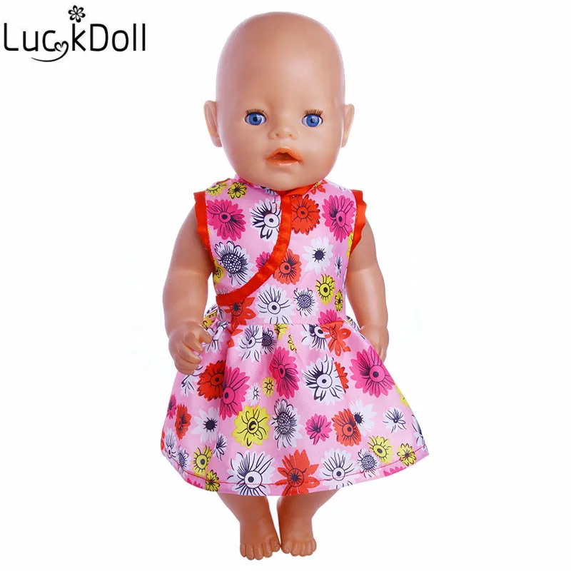 

Fashion Doll Clothes Set Toy for 18inch Doll Accessories Dress Boots, glasses with retro style choice