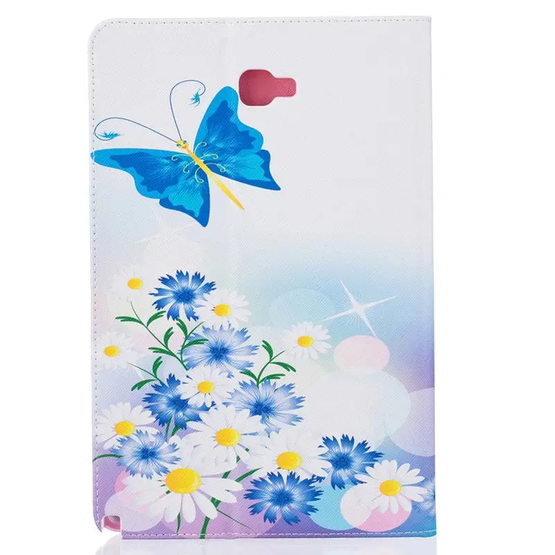 Модный чехол для Samsung Galaxy Tab A A6 10,1 P580 P585 SM-P585Y чехол Funda планшет Folio искусственная кожа флип защитный чехол