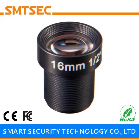 SMTSEC SL HD1618BMP 16 мм HD IPC Lens 1/2 &quotF1.8 M12 * 0 5 Mount 5.0MP CCTV объектив ip камера|ip camera lens|camera cctv lenscctv