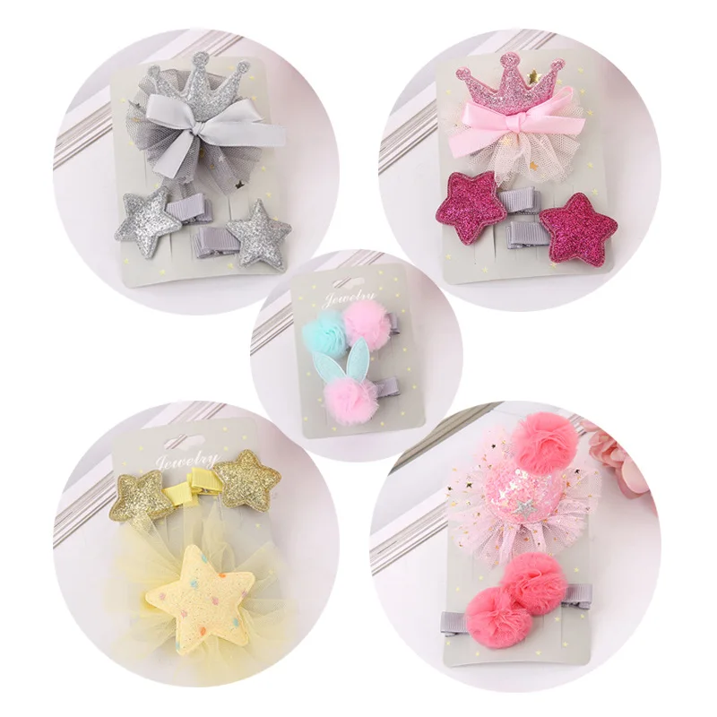 1 упаковка = 3 шт. Детские зажимы для волос|kids hair accessories|hair accessoriesbb clip |