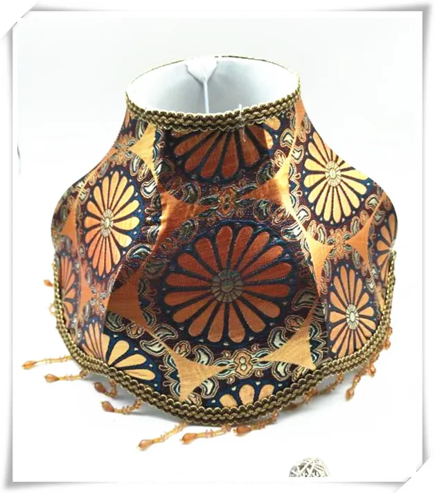 E27 ламповый абажур для настольной лампы художественный Дек винтажный цветочный