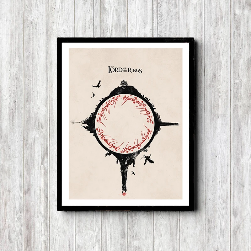 Gary Russell Painting The Lord Of Rings Posters And Prints Decorative Wall Art Pictures For Living Room Home Decoration | Дом и сад