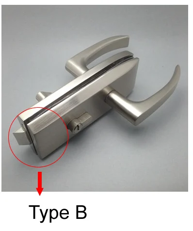 

Замки из нержавеющей стали для офисной стеклянной двери, бескаркасная стеклянная дверь с высокой перегородкой, одинарная или двойная дверь, легко устанавливается
