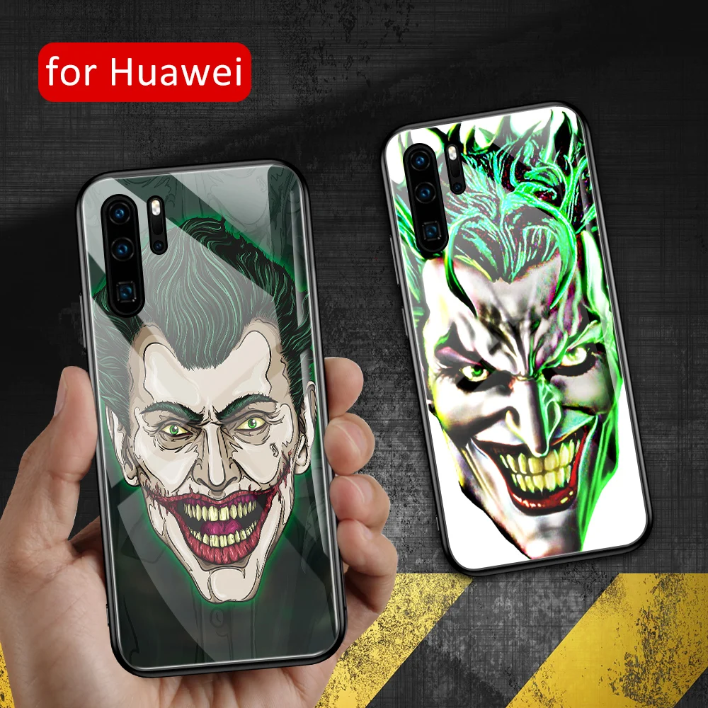 Чехол для Huawei P20 стеклянный чехол задней панели P30 pro Джокер P9 P10 Plus Pro lite|Бамперы| |