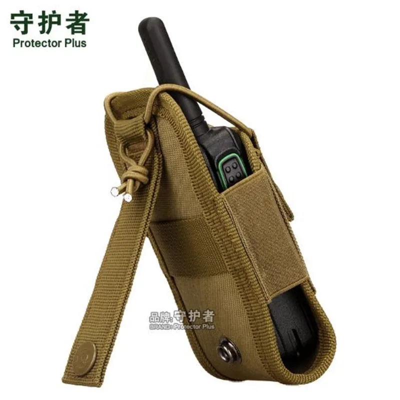Сумка-протектор Walkie Talkie Plus A018 камуфляжная нейлоновая Тактическая Военная Сумка