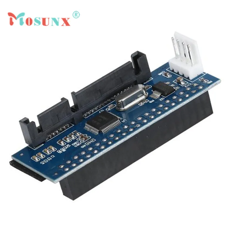 Лидер продаж MOSUNX 40-Pin IDE Female To SATA 7 + 15Pin 22-Pin Male adapter PATA TO Card 1 шт. 1112 | Компьютеры и офис