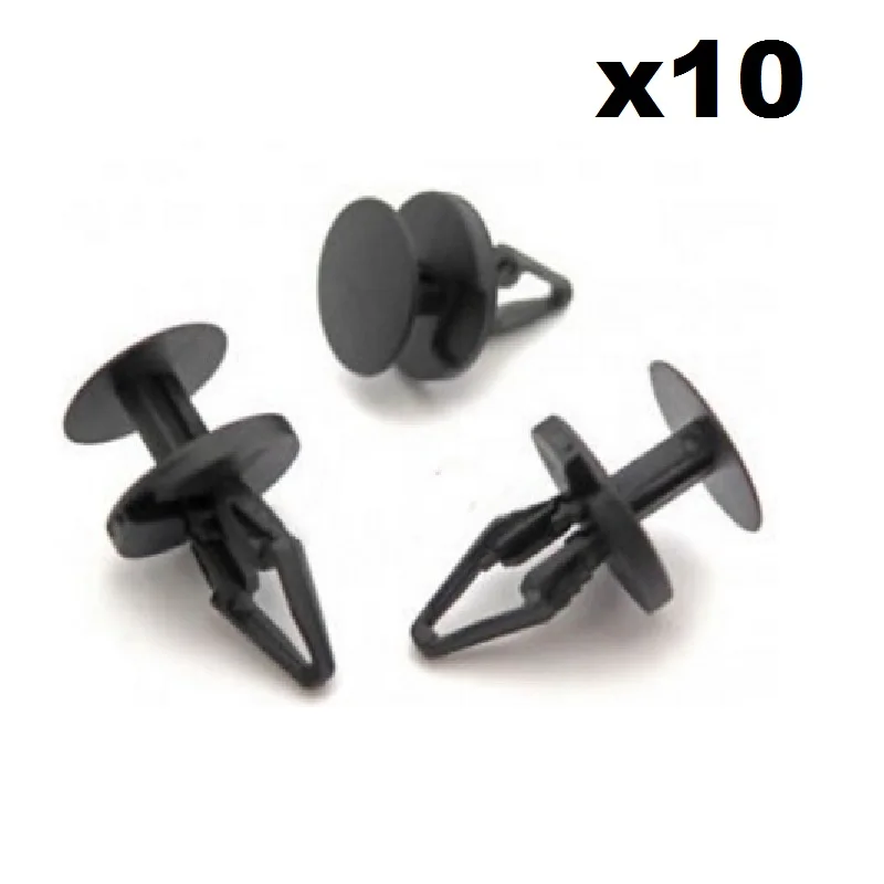 

10x For Ford Fiesta Focus & Mondeo Front Bumper, Wheel arch lining Splashguard Clips