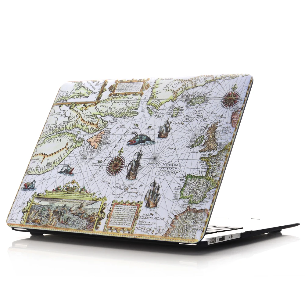 Прорезиненный Жесткий Чехол для ноутбука Apple Mac MacBook Air 11 13 3 Pro 12 15 4 retina touch bar|laptop sleeve