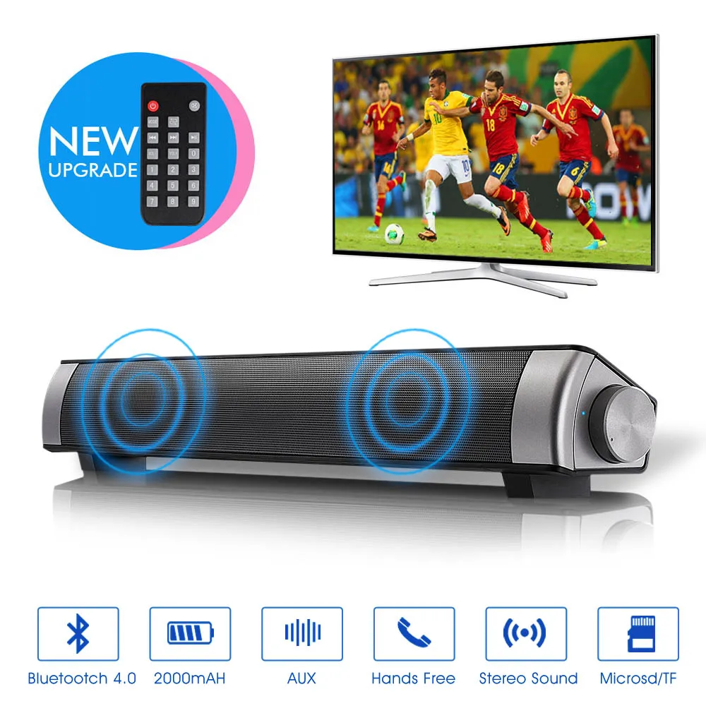 VONTAR F2 домашний кинотеатр Bluetooth динамик для ТВ музыкальный плеер с пультом