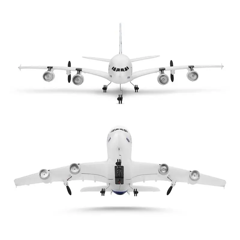 RC воздушный пассажирский самолет A380 самолет 2,4G 3CH моделирование EPP фиксированное крыло дистанционное управление самолет открытый RC самолет игрушки
