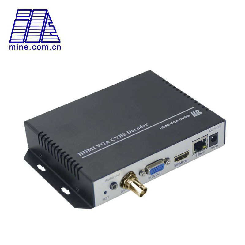 MV-E1005S-J H.264/H265 4K HDMI VGA AV RCA декодер потокового видео для декодирования HTTP RTSP RTMP UDP кодировщик