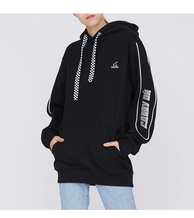Toyouth Женские топы с длинными рукавами дамы корейский фиолетовый кофты oversize-худи одежда Mujer Зимние теплый пуловер Топ