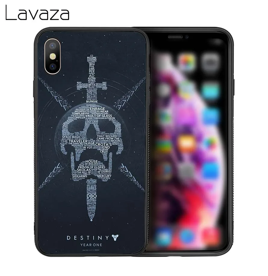 Lavaza Destiny 2 мягкий силиконовый чехол для Apple iPhone 6 6S 7 8 плюс 5 5S SE X XS 11 Pro MAX XR - Цвет: 15