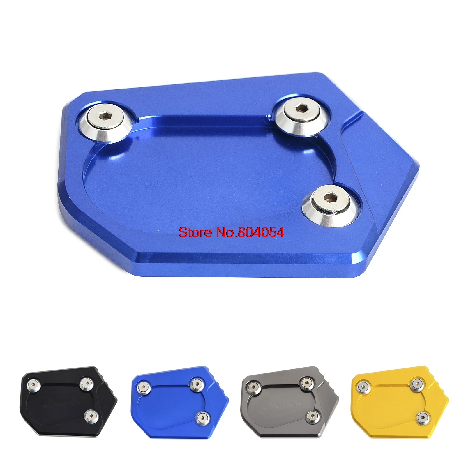 Боковая подставка с ЧПУ для BMW R1200R 06 14 R1200RT 05 13 R1200ST 03 07 R900 RT 2009 2010|side extension|bmw r1200rplates for