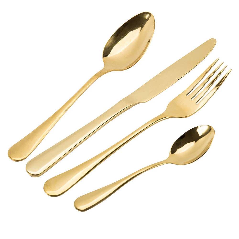 4 шт./компл. набор столовых приборов ужин Ножи ложка вилка столовый прибор