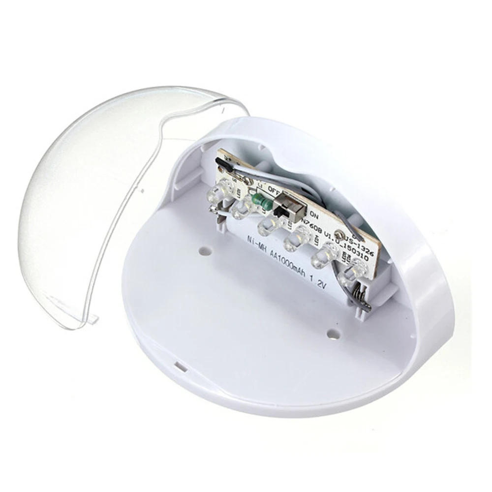 Из светодиодов панели солнечных батарей лампы 6 из датчик света