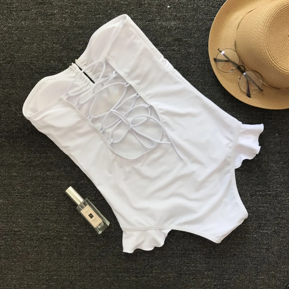 Женский купальник сдельный трикини 2018 купальный костюм сексуальный бикини