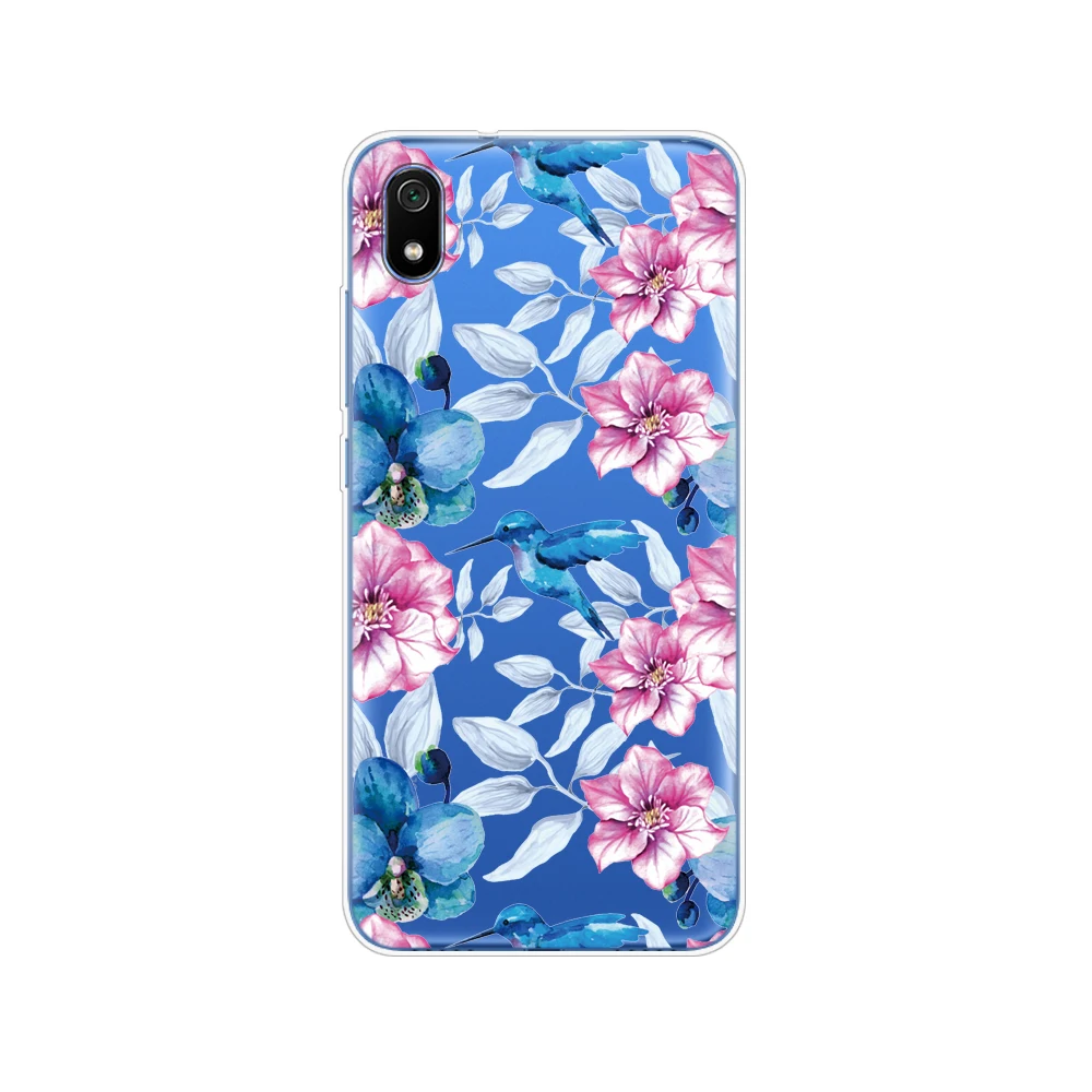 Чехол для xiaomi redmi 7a чехол coque oft tpu задняя силиконовая крышка для redmi 7 a бампер hongmi 7a copas кожа Ударопрочный fundas