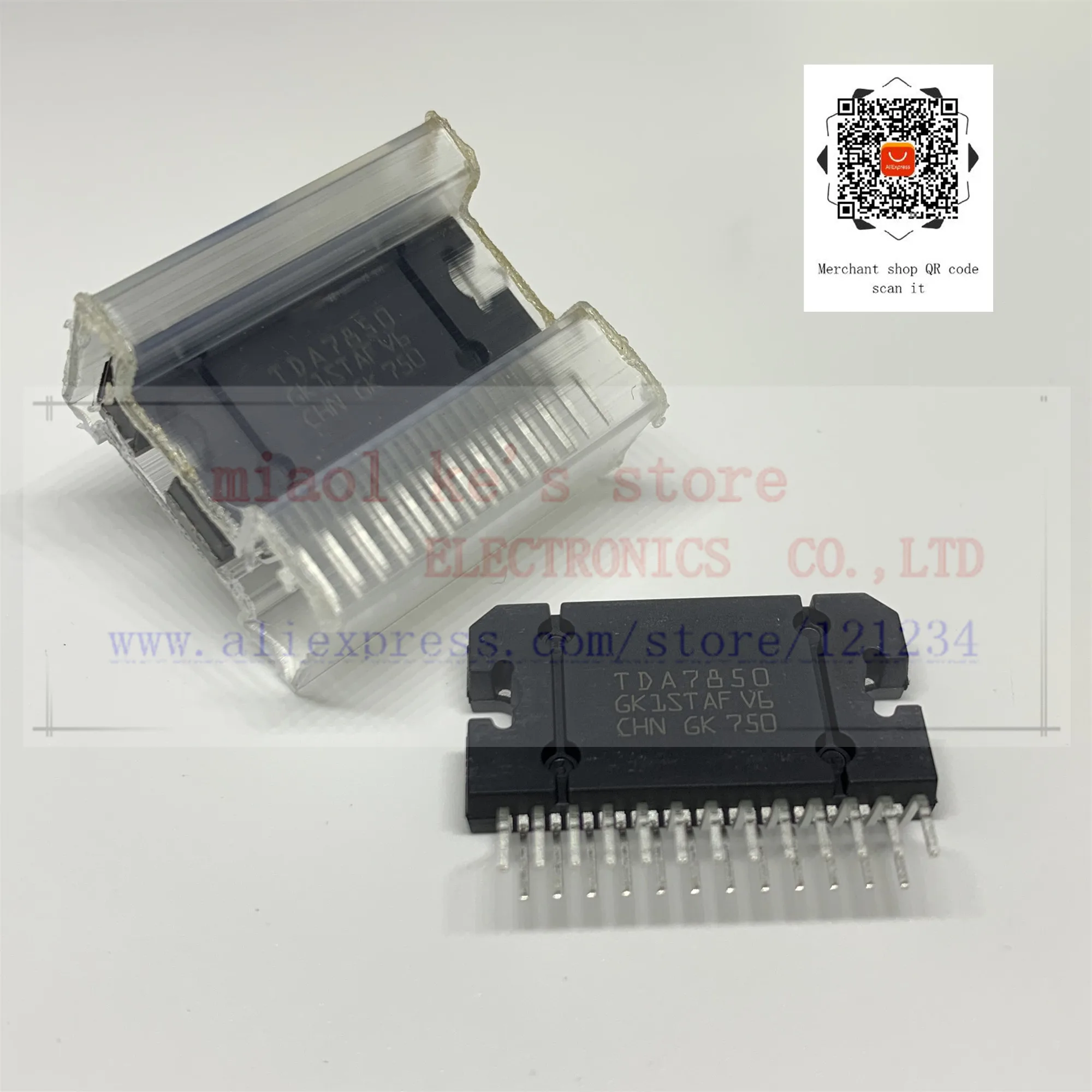; TDA7850 tda7850-4x50 Вт MOSFET квад-мост усилитель мощности плюс HSD-IC усилитель квад-мост FLEXIWATT25