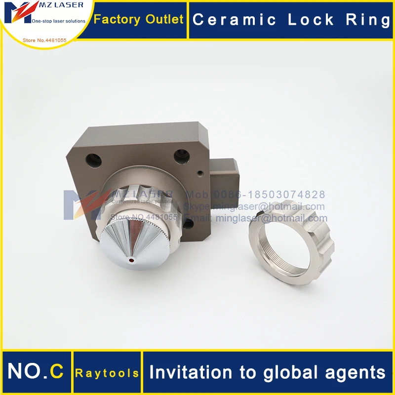 WSX Raytools Precitec металлическая режущая головка запасные части лазерная насадка