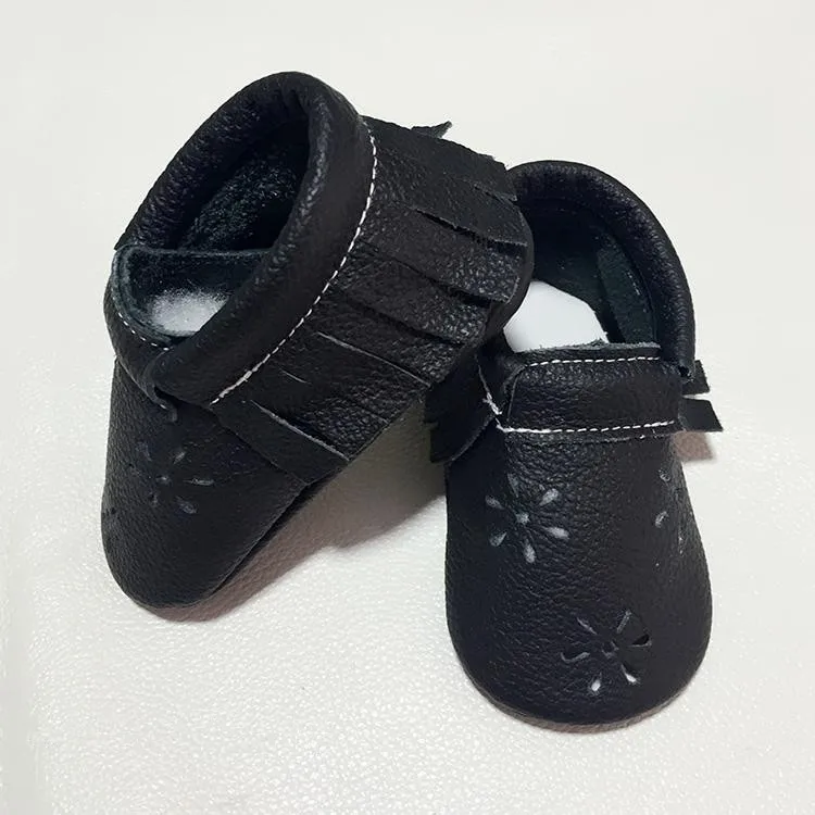 2020 Популярные однотонные детские мокасины из натуральной кожи без шнуровки с