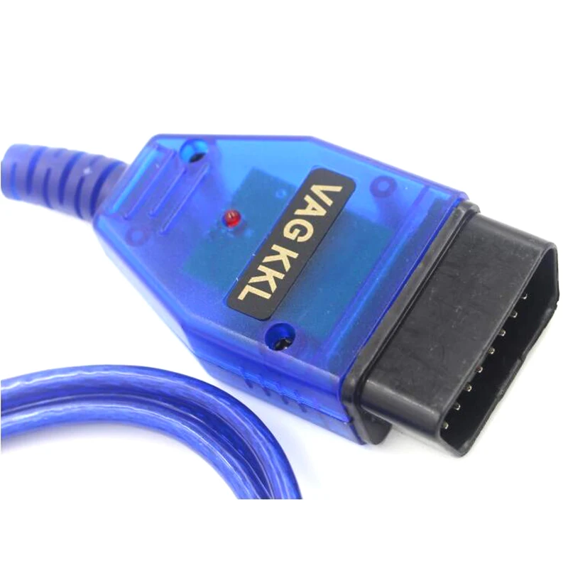 Акция! Vag COM 409 1 KKL OBD2 Диагностический кабель USB Scan инструмент интерфейс для Audi VW SEAT