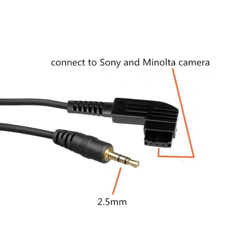 2 5 мм-S1 удаленный Соединительный кабель Шнур для Sony A77II A99 A57 A37 A300 A350 A450 A550 A560 A580 A700