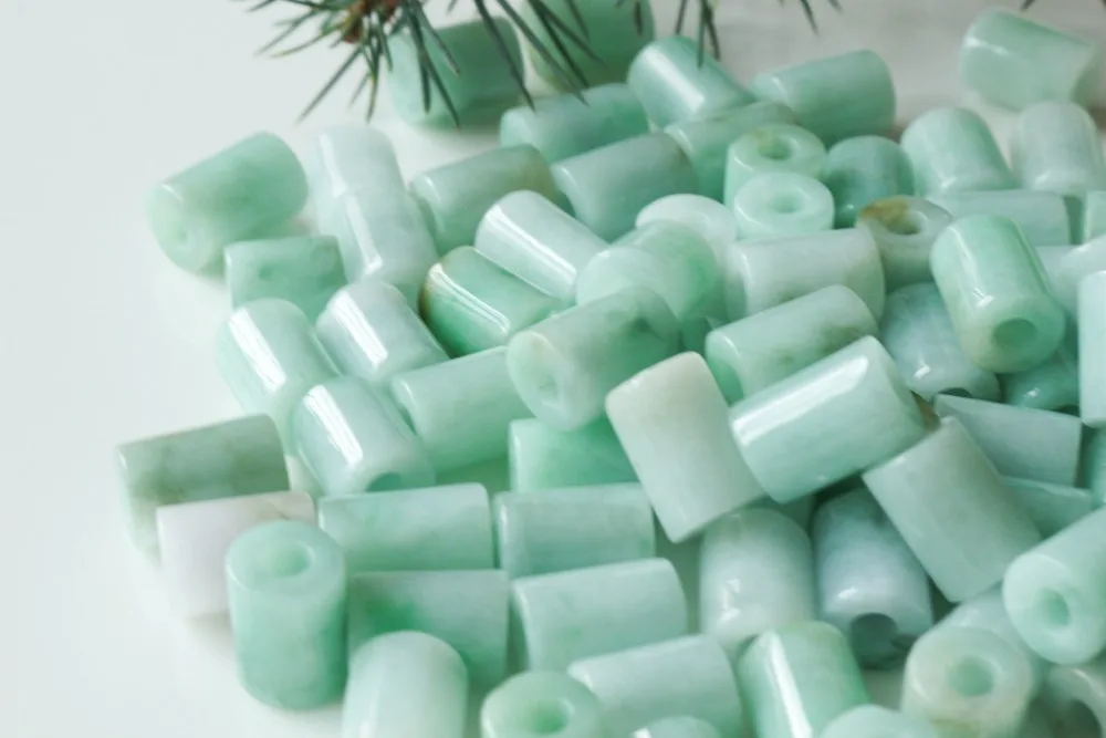 12x8mm 5pcs/lot Natural Burma Jade Charms Pendant Fine Gemstone Jewelry For Women Gifts Drop Shipping | Украшения и аксессуары