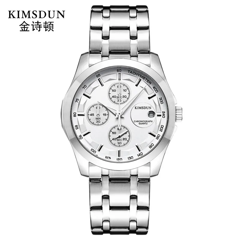 Часы наручные мужские кварцевые брендовые Роскошные повседневные