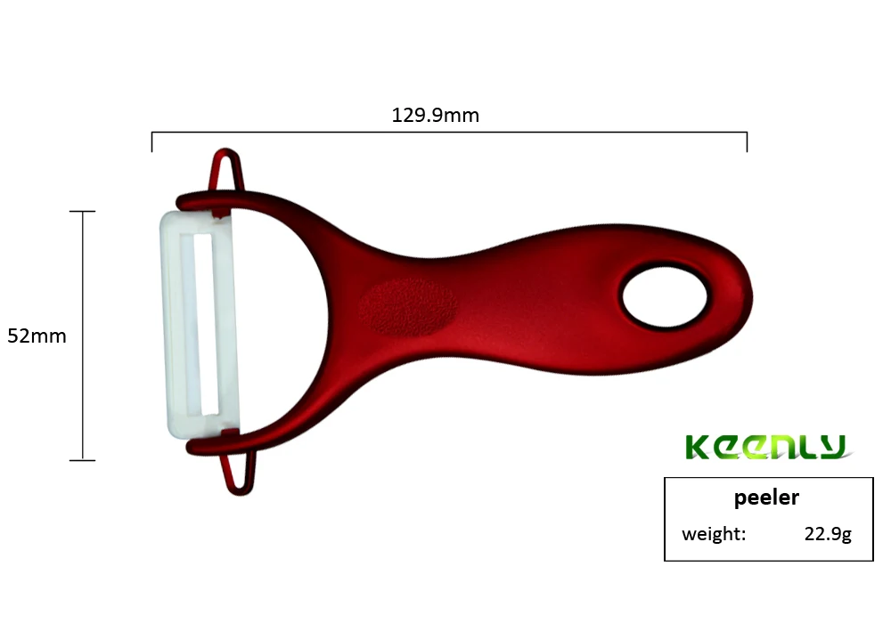 XYJ Белых Керамических Ножей 4 Дюймов Нож Кухня ножи С Одним Белый + Красный