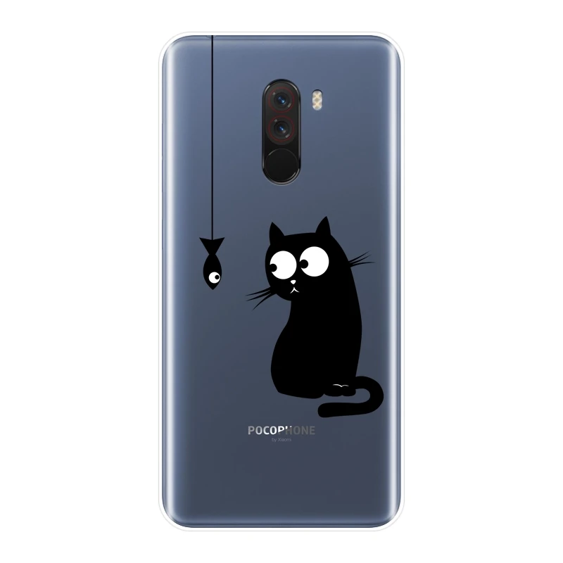 Чехол-накладка для Xiaomi Redmi Note 4 4X 5 5A 6 Pro Prime Pocophone F1 S2 4A 6A Plus силиконовый в