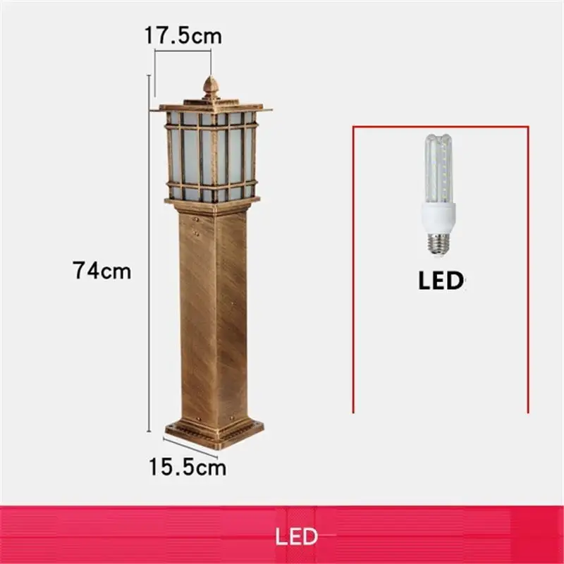 Lamba Tuinlamp Square Farola внешняя лампа Ogrodowe Bouwlamp Lampione Off Road Plaza светильник Exterieur уличный