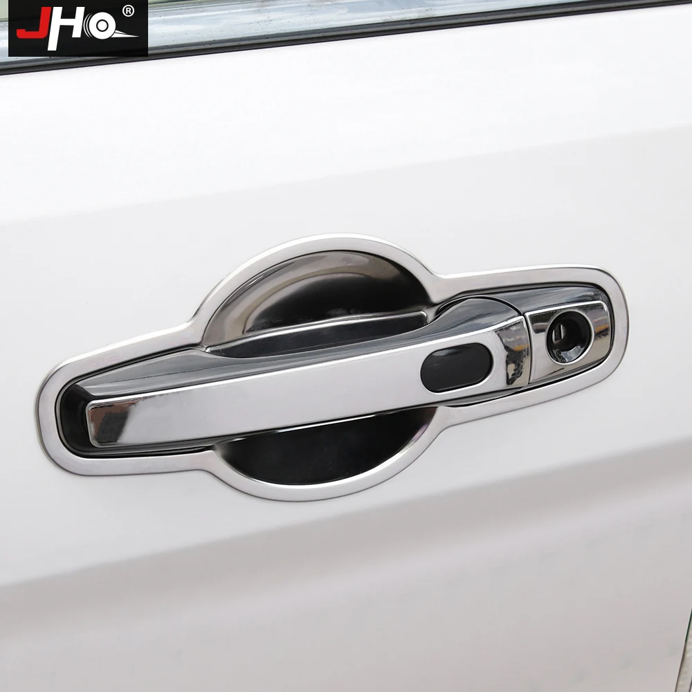 JHO нержавеющая сталь Наружная дверная ручка Накладка для- Ford Explorer Sport Limited Platinum автомобильные аксессуары