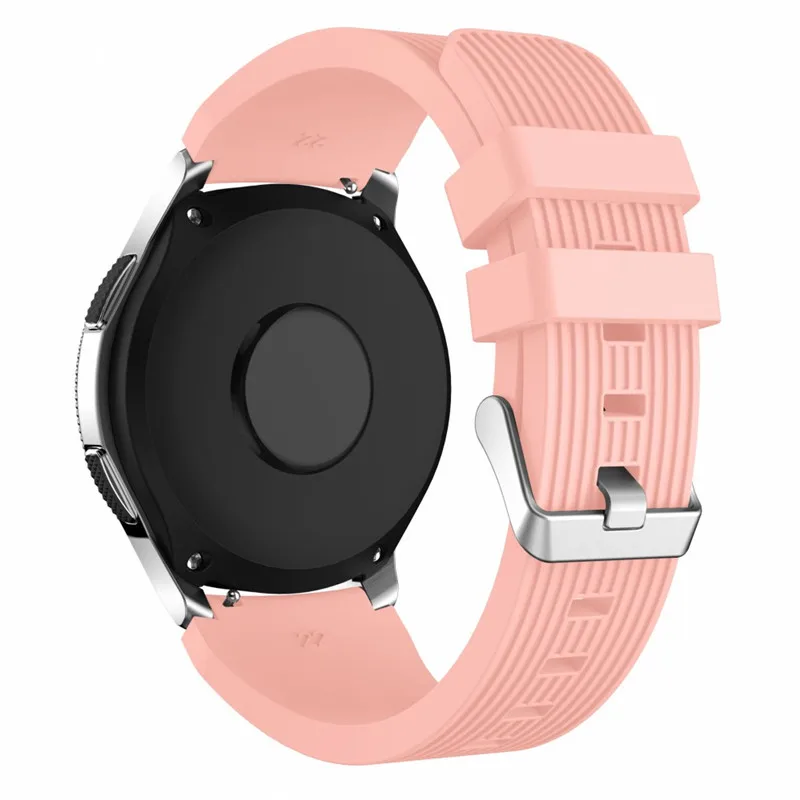 Новый 22 мм силиконовый ремешок для Huawei watch GT/Honor Magic/Samsung Galaxy Watch 46 сменный Браслет