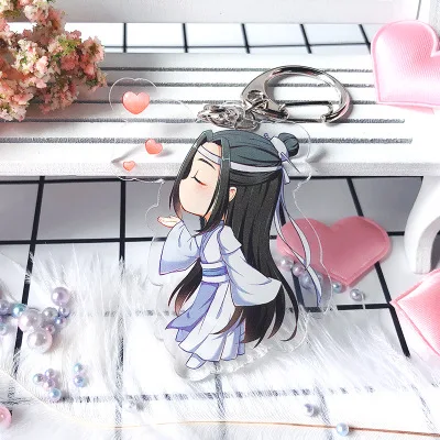1 шт. Fujoshi Grandmaster of Demonic mo dao zhu shi Weiwuxian Lan Zhan Portachiavi брелок подвеска брелок - Цвет: 3
