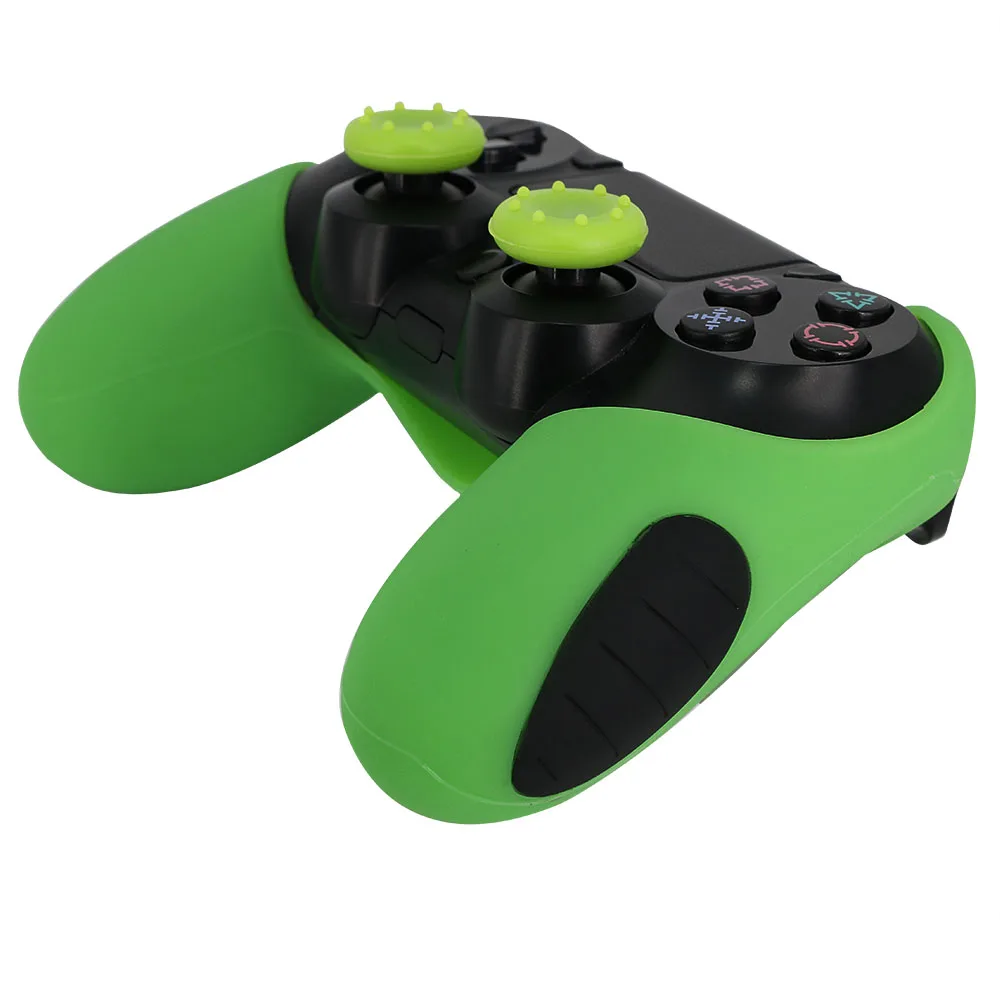 2017 мягкий силиконовый резиновый чехол для PS4 утолщенный с половинной обложкой