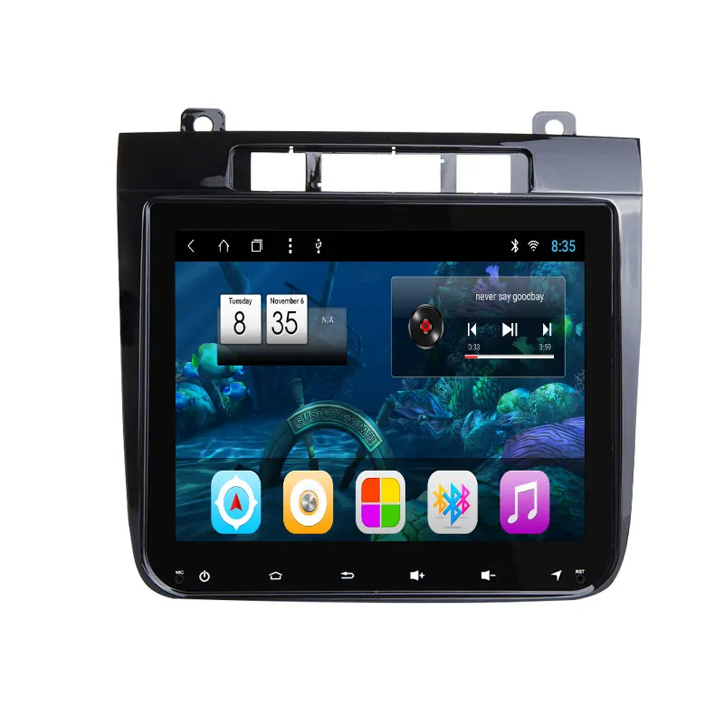 Автомагнитола Android 8 1 DVD плеер Восьмиядерный Авторадио для Volkswagen VW Touareg 2012 2014