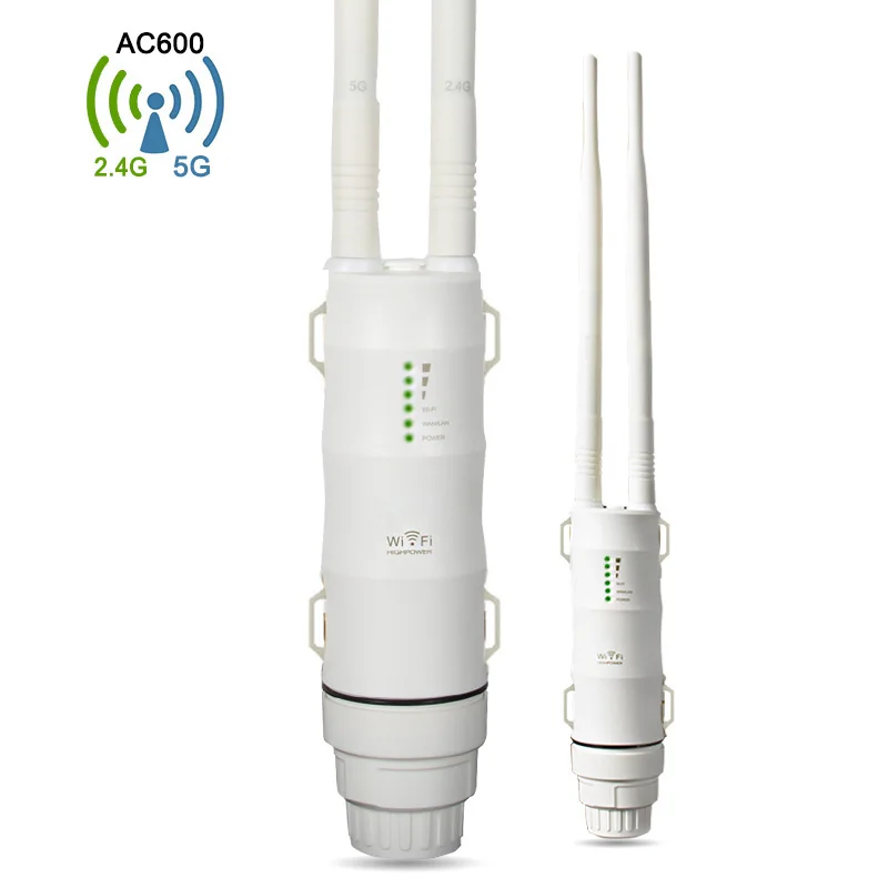 AC600 Wi Fi репитер открытый водонепроницаемый высокая мощность 2 4 ГГц 150 Мбит/с и 5 433