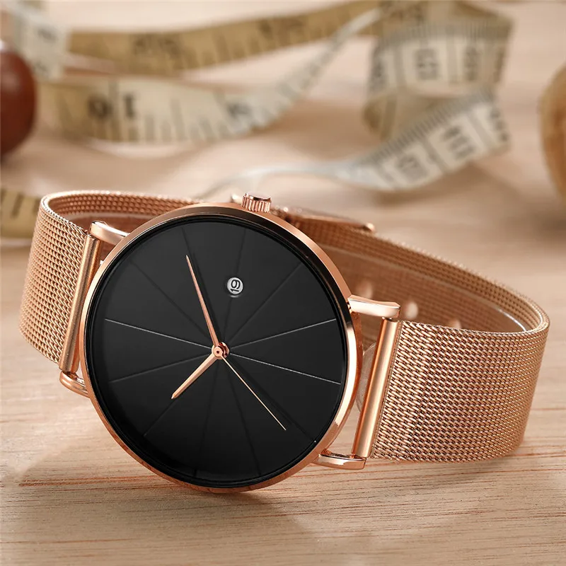 Роскошные часы мужские 2021 кварцевые модные бизнес нержавеющая сталь skimei