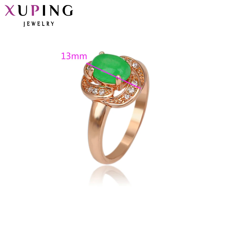 Xuping, модное кольцо, новинка,, уникальный цвет, цвет, позолота, обручальные кольца, рождественские ювелирные изделия для женщин S23.4 \ S40, 1-12246
