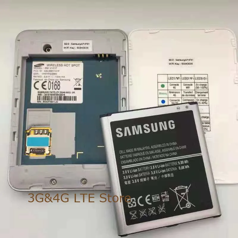Оригинальный разблокированный SM V101F 4G LTE Cat4 мобильный WiFi роутер PK HUAWEI E5573|3G/4G