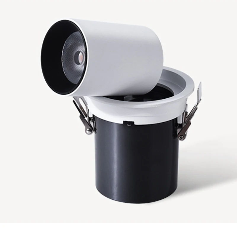 Качественный Выдвижной светодиодный потолочный прожектор встраиваемый