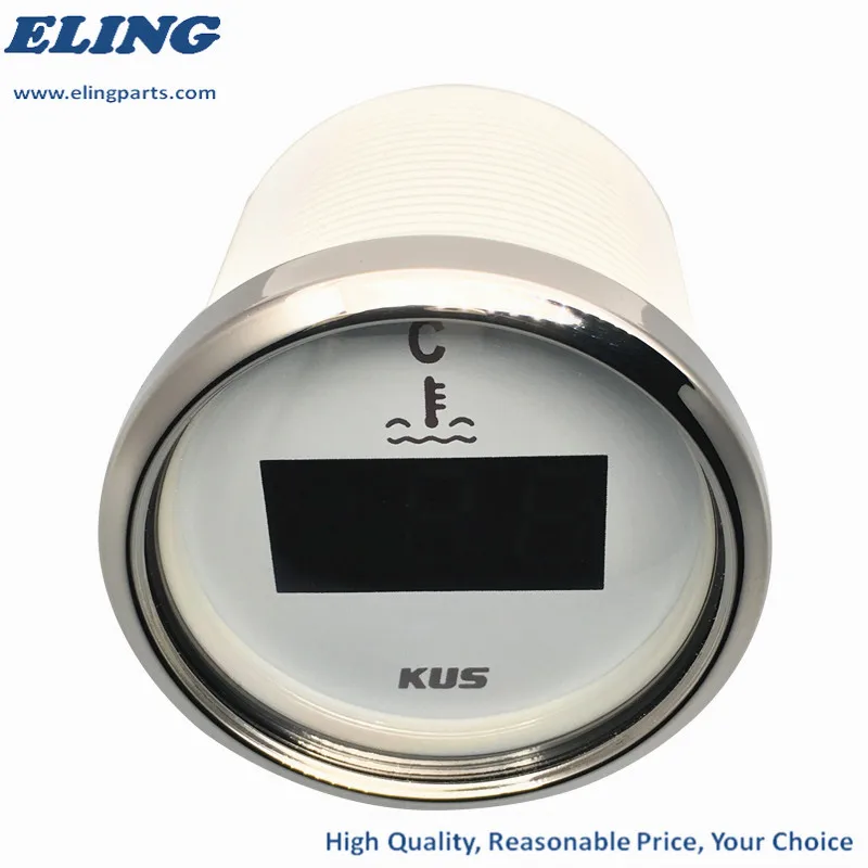 

KUS Digital Water Temp Temperature Gauge Meter 25-120 Degree With Backlight 12V/24V 52MM(2")