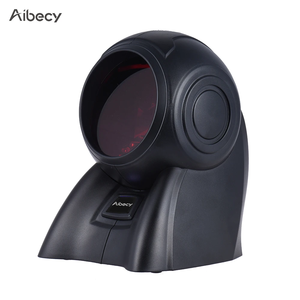 

Aibecy Omni-directional 20 Lines 1D USB Orbit Barcode Scanner Reader Auto Scanning 1800t/s Speed 30° Adjustable Head