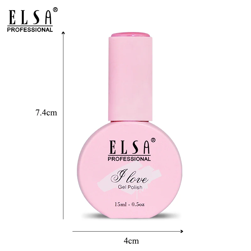 Эльза 15 мл гель для ногтей цветной базовый Базовое покрытие лак УФ светодиодный