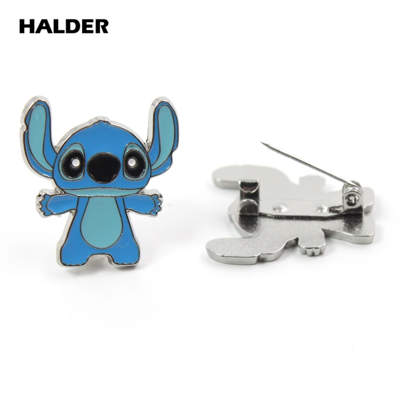 BR0047 HALDER Movie Lilo& Stitch слон Дамбо мода мультфильм ювелирные изделия Броши Булавки нагрудные рюкзак с нашивками аксессуары для одежды
